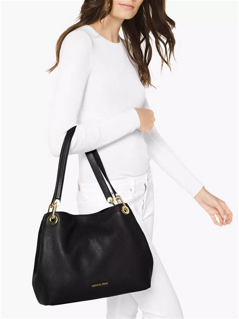 raven bag michael kors sale|raven large leather shoulder bag.